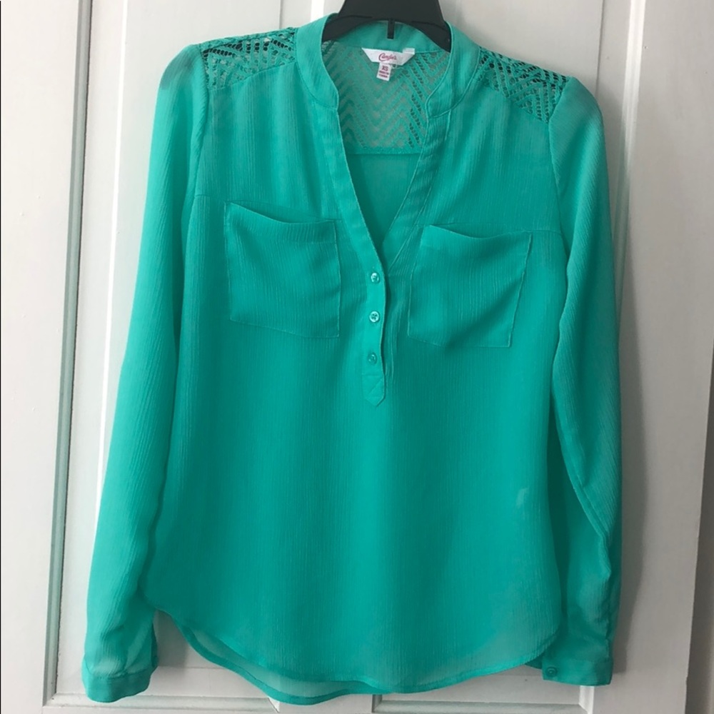 Candie’s Sheer Top